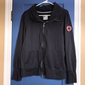 Old Navy XXL Grey ZIP Sweatshirt